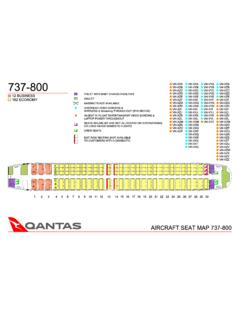 Boeing 737-800 seat map - Qantas