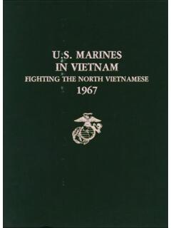 U.S . MARINES IN VIETNAM