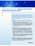 Toolkit Best Practices: Program and Portfolio Management ...