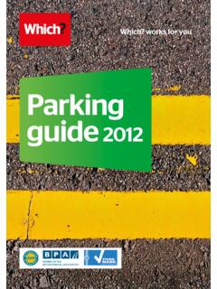 Parking guide 2012 - britishparking.co.uk