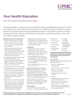 Your Health Education - UPMC