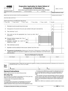 Form 4466 (Rev. October 2018) - Internal Revenue Service