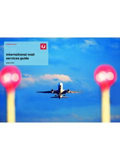 International mail services guide (8833730) - Australia Post