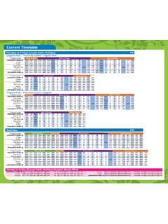 Timetable from August 2015 - Cornwall