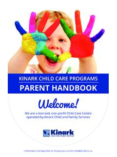 KINARK CHILD CARE PROGRAMS PARENT …