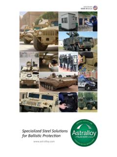 Specialized Steel Solutions for Ballistic Protection