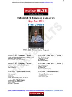 makkarIELTS Speaking Sep-Dec 2021 - Final Version 15-Sep-21