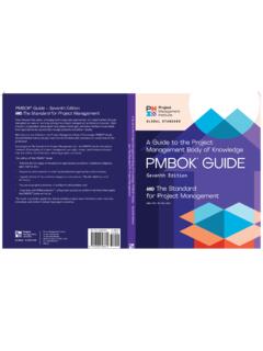 PMBOK Guide – Seventh Edition AND The Standard for …
