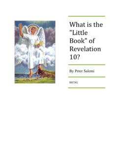 What is the 'Little Book' of Revelation 10? - British-Israel