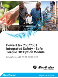 PowerFlex 755 Integarated Safety - Safe Torque Off Option ...