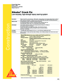 Sikadur Crack Fix - Construction Midwest, Inc.