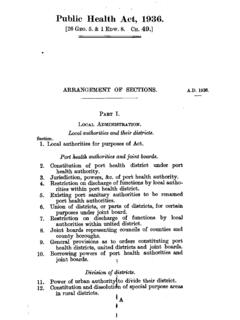 Public Health 1936. - Legislation.gov.uk