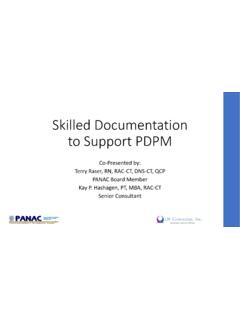 Skilled Documentation to Support PDPM