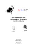 Port forwarding and viewing your IP camera from …