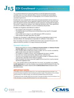 J15 EDI Enrollment (Agreement) Form &amp; Instructions