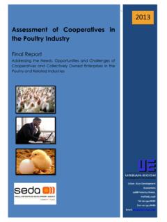 Assessment of Cooperatives in the Poultry Industry - Seda