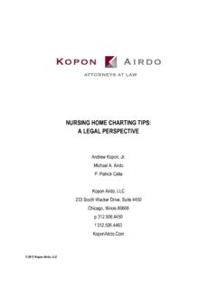 NURSING HOME CHARTING TIPS: A LEGAL PERSPECTIVE