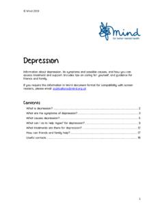 Depression - Mind