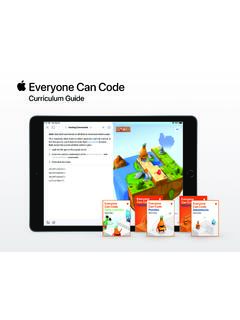 Everyone-Can-Code-Curriculum-Guide 011822 Final2 - Apple