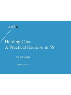 Herding Cats: A Practical Exercise in 5S - Wa