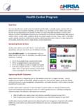 Health Center Program - Bureau of Primary Health …
