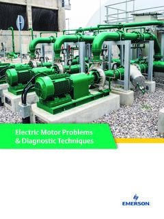 Electric Motor Problems &amp; Diagnostic Techniques