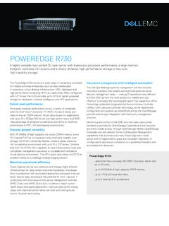 POWEREDGE R730 - Dell