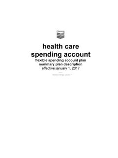 health care spending account - hr2.chevron.com