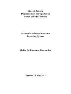 State of Arizona - Arizona Department of Transportation