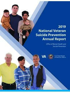 2019 National Veteran Suicide Prevention Annual Report
