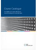 Course Catalogue - GP Strategies UK