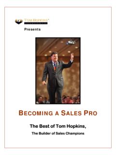 BECOMING A SALES RO - Made For Success