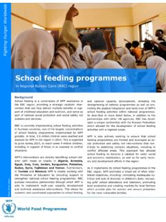 School feeding programmes - documents.wfp.org