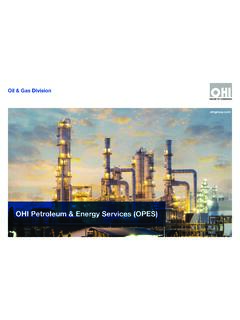 OHI Petroleum &amp; Energy Services (OPES)
