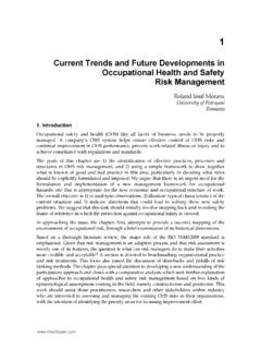 Current Trends and Future Developments in …