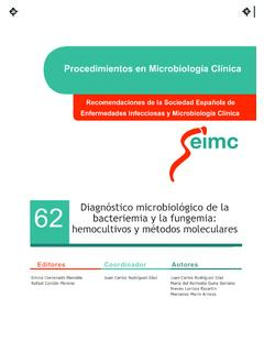 Diagn&#243;stico microbiol&#243;gico de la hemocultivos y m&#233;todos ...
