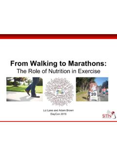 From Walking to Marathons - Science in the News