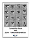 Engineering Guide and Valve Selection Information