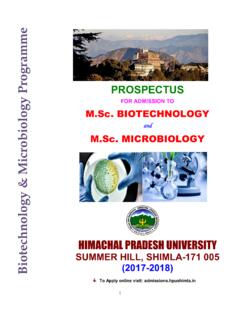 HIMACHAL PRADESH UNIVERSITY - admissions.hpushimla.in
