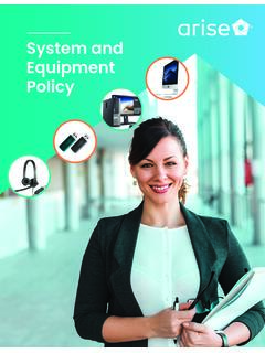 System and Equipment Policy 2021 V4