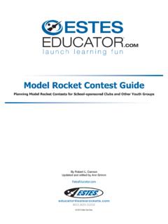 Model Rocket Contest Guide - Estes Rockets