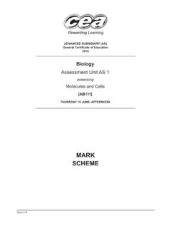 10269.01 MS AS Biology AB111 Summer 2016 - CCEA