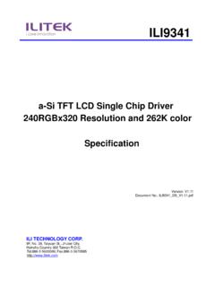 ILI9341 DS V1.13 20110805 - Adafruit Industries