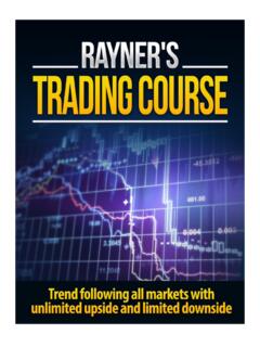 Rayner’s Trading Course