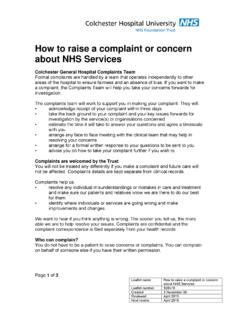 528n10 How to raise a complaint or concern about …