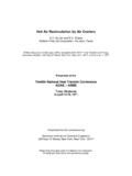 Hot Air Recirculation by Air Coolers - Hudson …