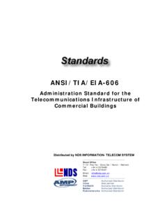 ANSI/TIA/EIA-606 - Innovave