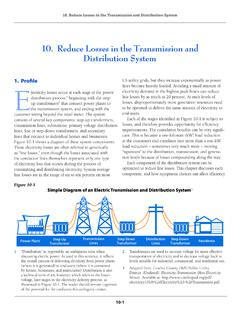 10. Reduce Losses in the Transmission and Distribution System