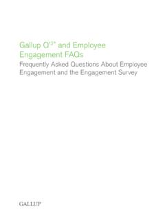 Gallup Q12 and Employee Engagement FAQs