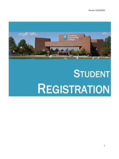 STUDENT REGISTRATION - Cuyahoga Community College